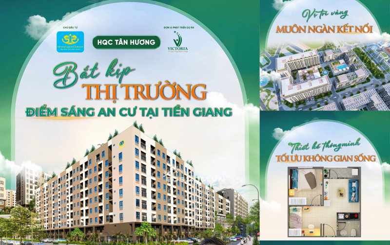 487tr/căn hộ 1 phòng ngủ tặng 30tr nội thất tháng 8-9/2025 tại chung cư Tân Hương